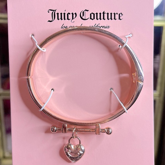 Juicy Couture gold bangle bracelet NWT - Picture 2 of 4